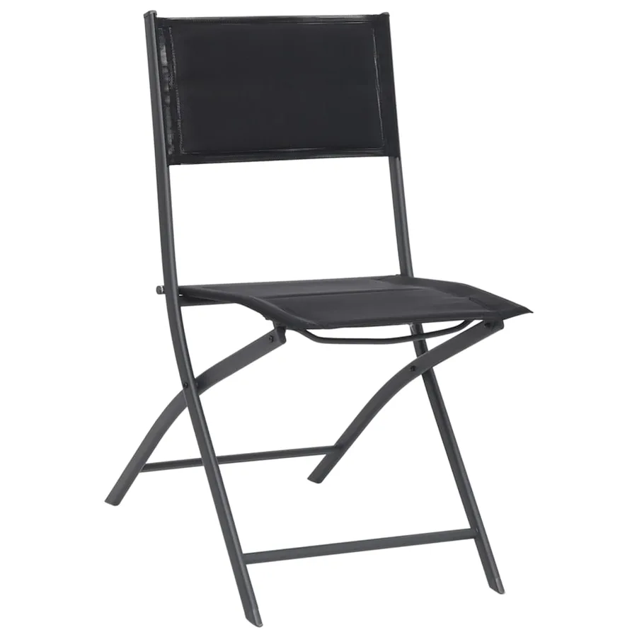 Ensemble de salle à manger d'extérieur 3 pcs Acier - 6