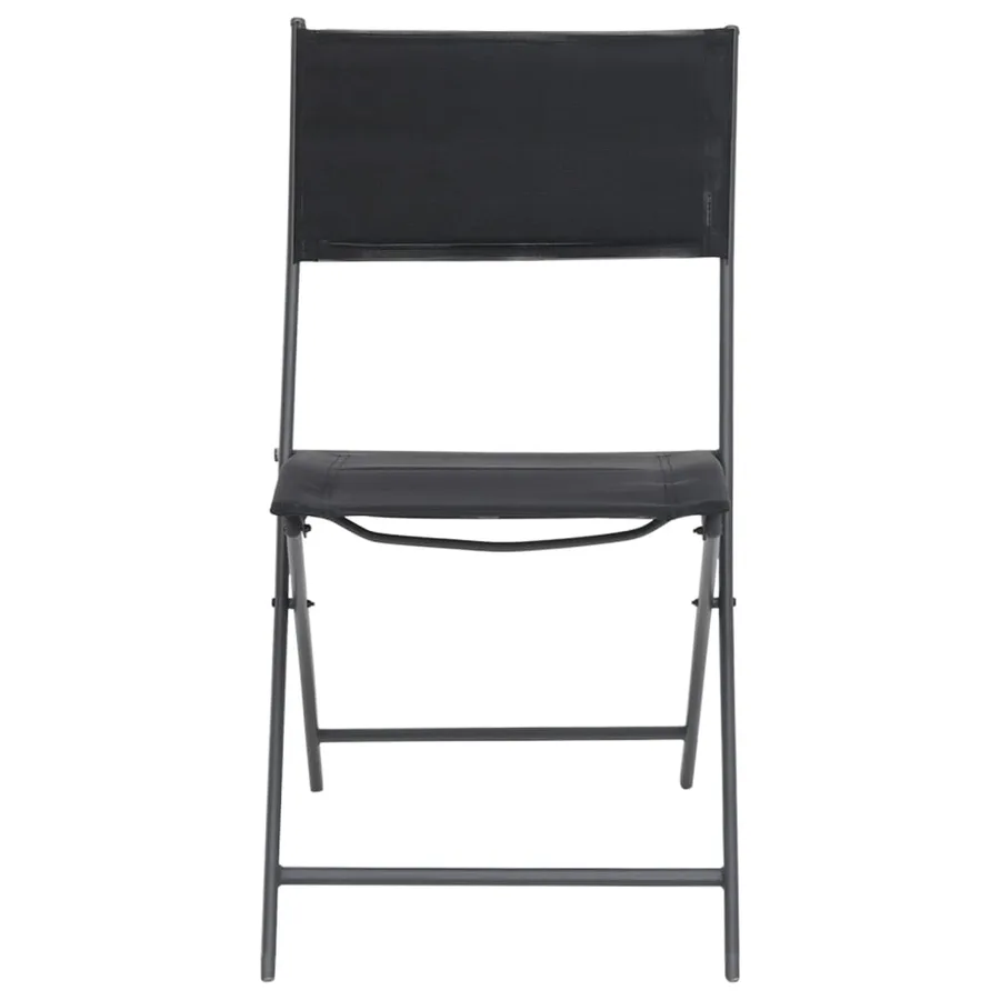 Ensemble de salle à manger d'extérieur 3 pcs Acier - 7