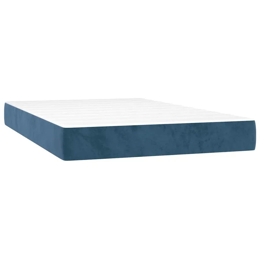 Matelas à ressorts ensachés 120 x 210 cm Bleu foncé - 2
