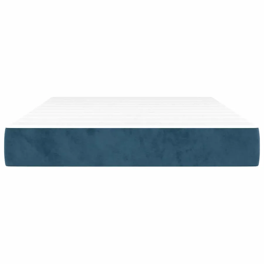 Matelas à ressorts ensachés 120 x 210 cm Bleu foncé - 3