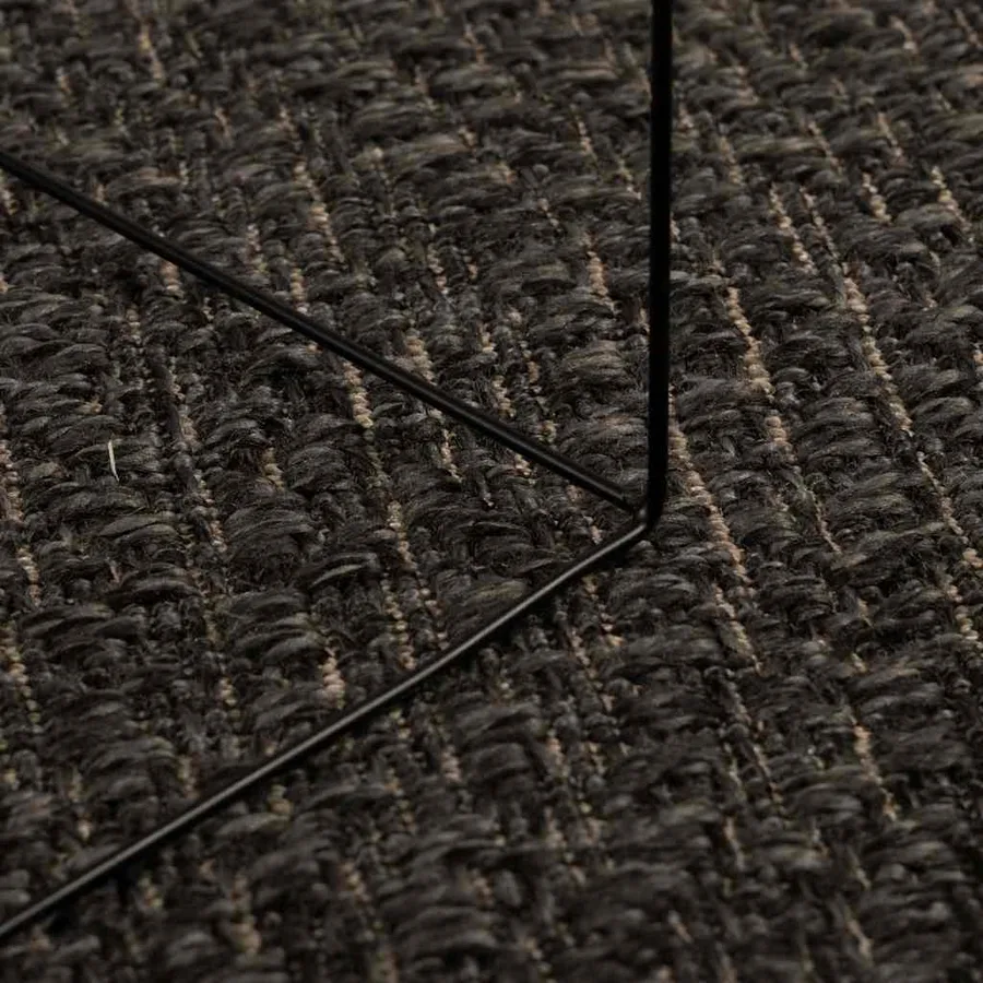 Tapis ZIZUR 140x200 cm aspect de jute intérieur extérieur - 4
