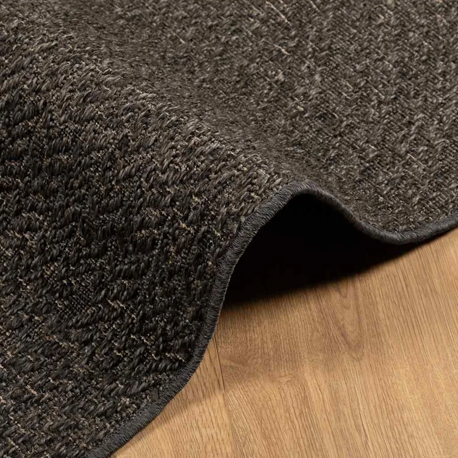 Tapis ZIZUR 140x200 cm aspect de jute intérieur extérieur - 8