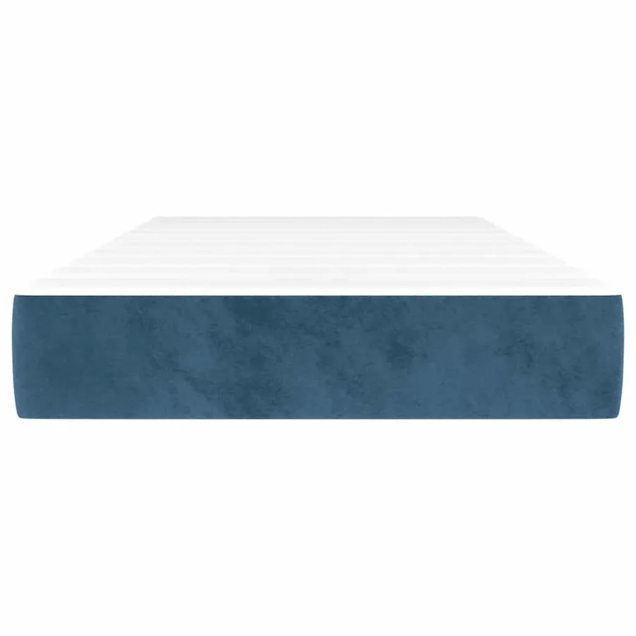 Matelas à ressorts ensachés 90 x 210 cm Bleu foncé - 3