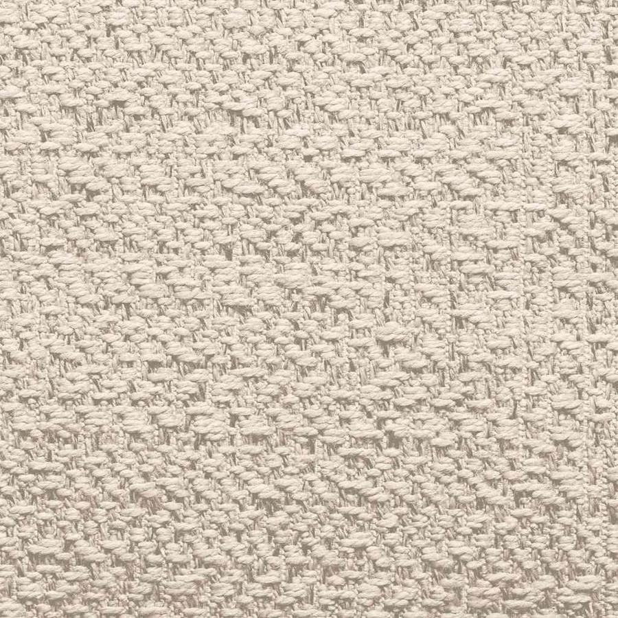 Tapis ZIZUR crème 100x200 cm aspect de jute intérieur extérieur - 5