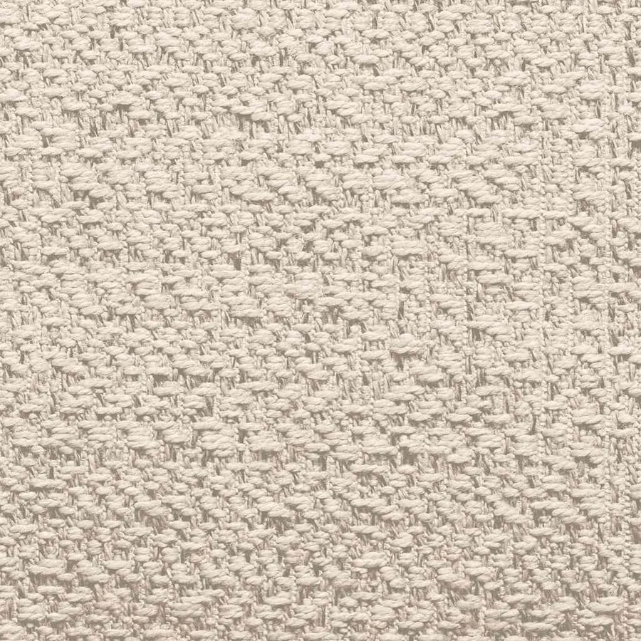 Tapis ZIZUR crème 80x200 cm aspect de jute intérieur extérieur - 5