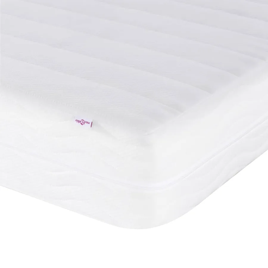 Matelas en mousse blanc 120x210 cm dureté H2 H3 - 7