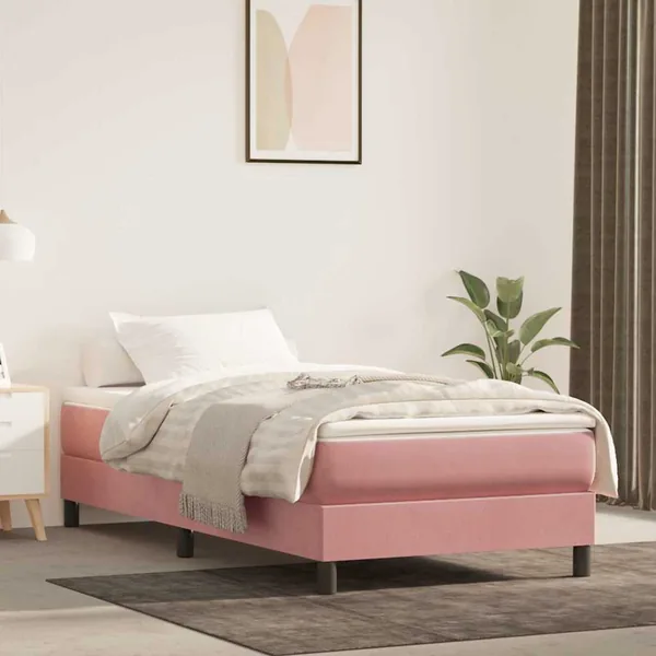 Matelas à ressorts ensachés 80 x 210 cm Rose