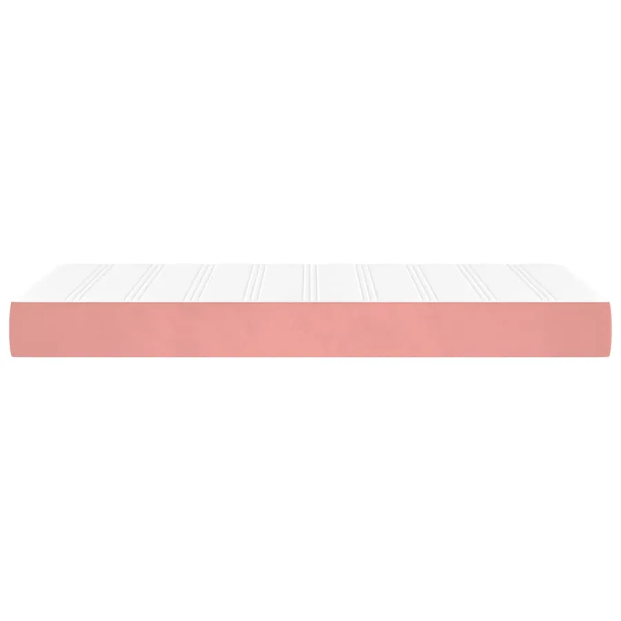 Matelas à ressorts ensachés 80 x 210 cm Rose - 4