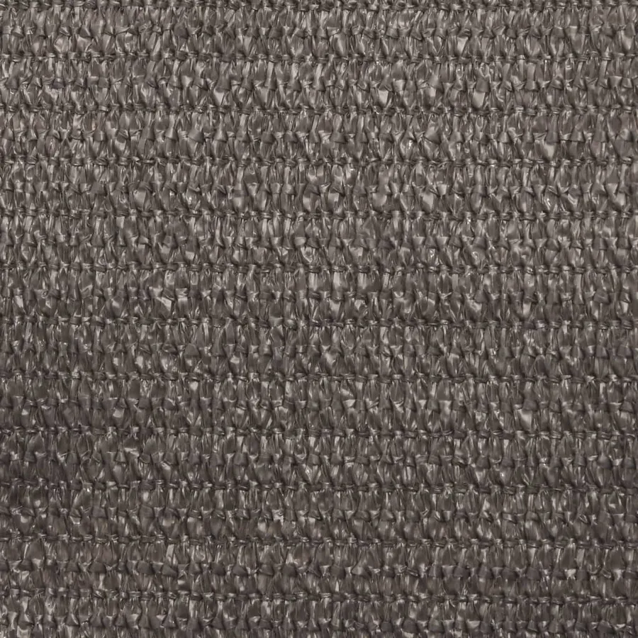 Voile d'ombrage 160 g/m² Anthracite 4x5 m PEHD - 9
