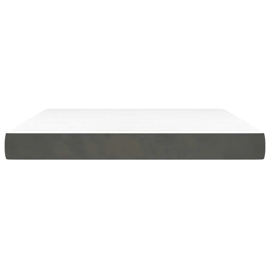 Matelas à ressorts ensachés 160 x 210 cm Gris foncé - 3