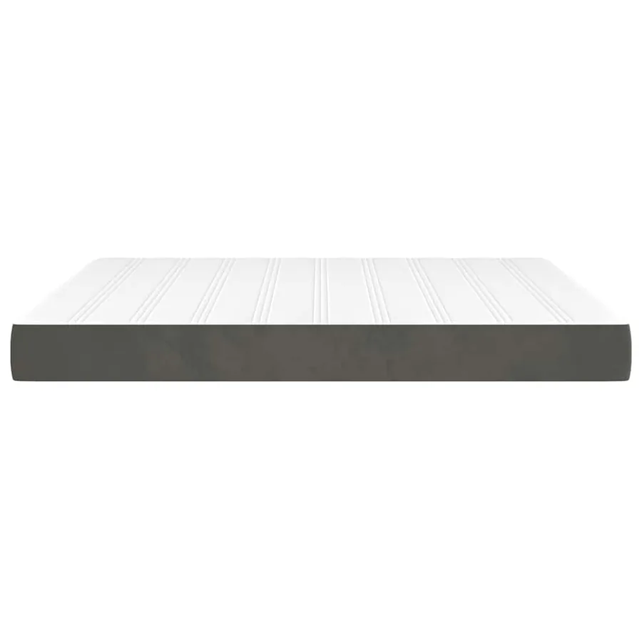 Matelas à ressorts ensachés 160 x 210 cm Gris foncé - 4