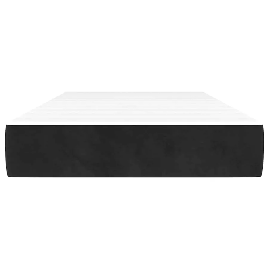 Matelas à ressorts ensachés 80 x 220 cm Noir - 3