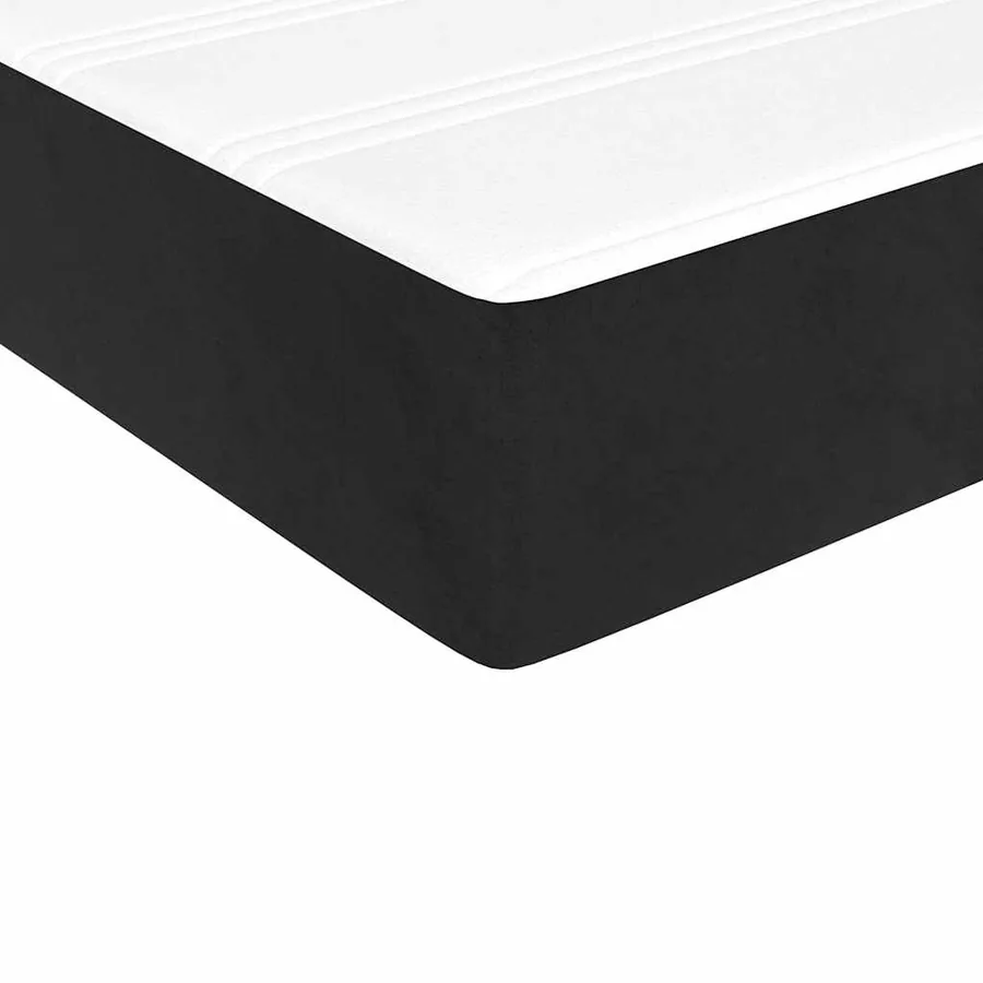 Matelas à ressorts ensachés 80 x 220 cm Noir - 5