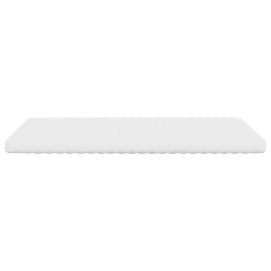 Matelas en mousse blanc 140x210 cm 7 zones dureté 20 ILD - 4