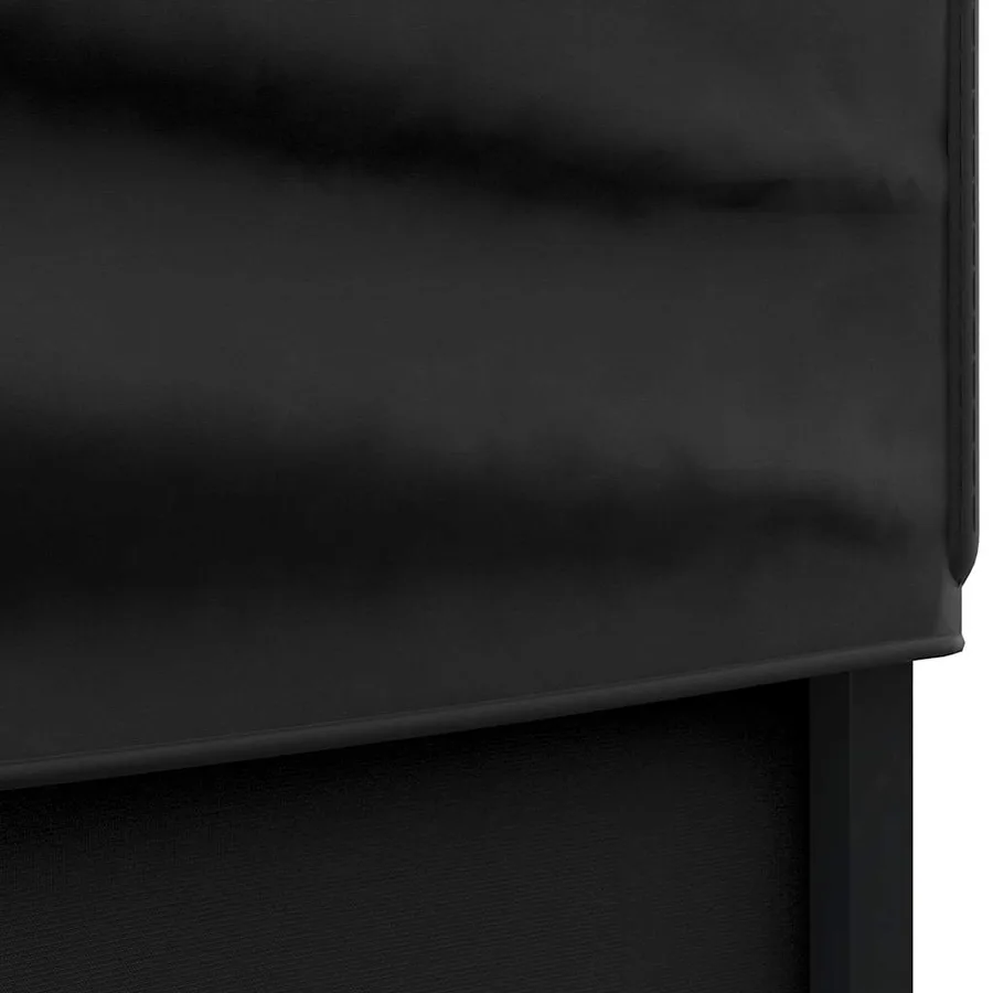Tente de réception pliable avec parois Noir 3x3 m - 6