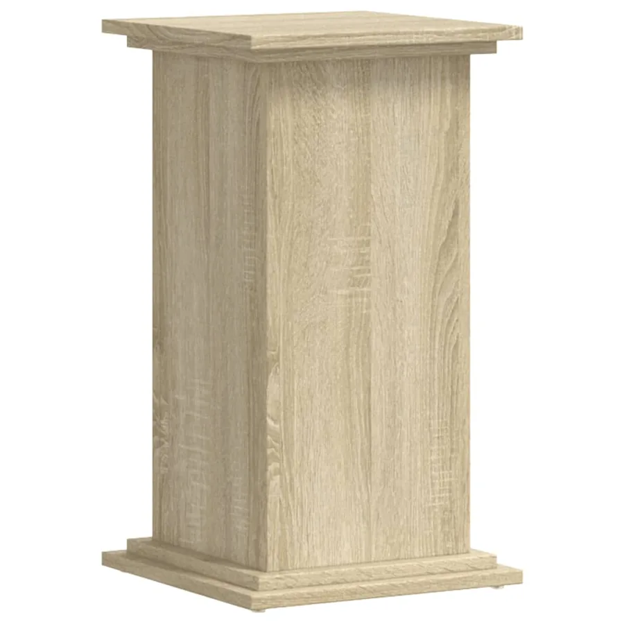 Support pour plantes chêne sonoma 33x33x60 cm bois d'ingénierie - 2