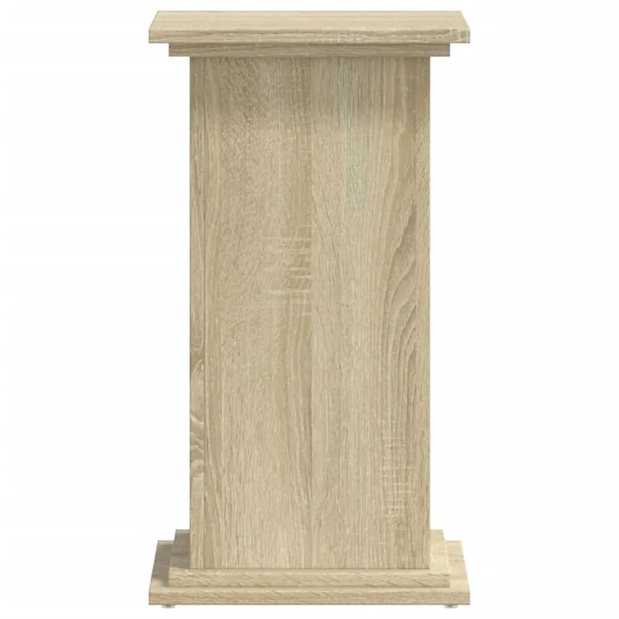 Support pour plantes chêne sonoma 33x33x60 cm bois d'ingénierie - 3