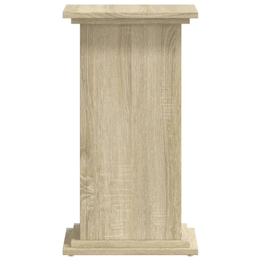 Support pour plantes chêne sonoma 33x33x60 cm bois d'ingénierie - 5