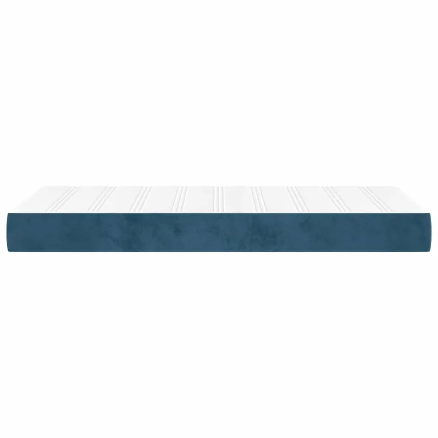 Matelas à ressorts ensachés 90 x 220 cm Bleu foncé - 4