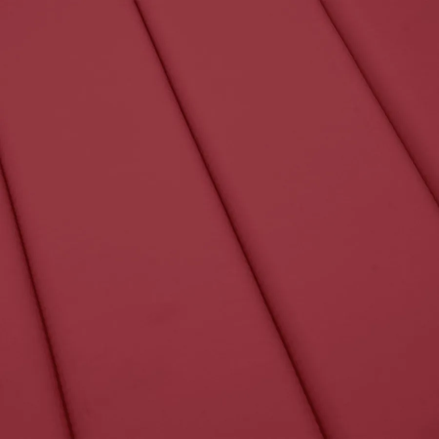 Coussin de chaise longue rouge bordeaux 200x60x3cm tissu oxford - 7