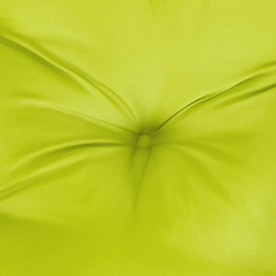 Coussin de banc de jardin vert vif 120x(50+50)x7cm tissu oxford - 7