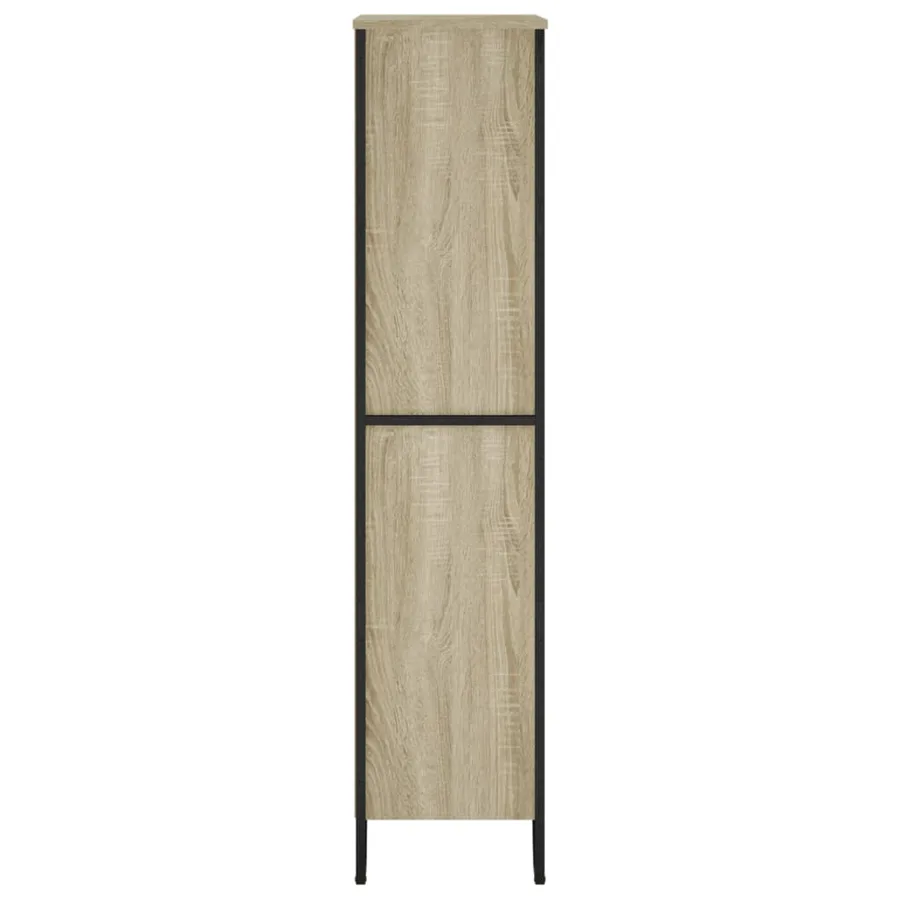 Bibliothèque chêne sonoma 80x31x137,5 cm bois d'ingénierie - 5