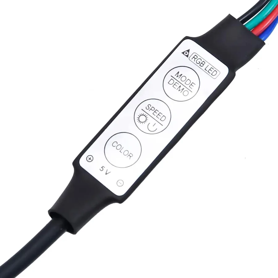Table basse avec LED gris béton 73x53x45 cm bois d'ingénierie - 11