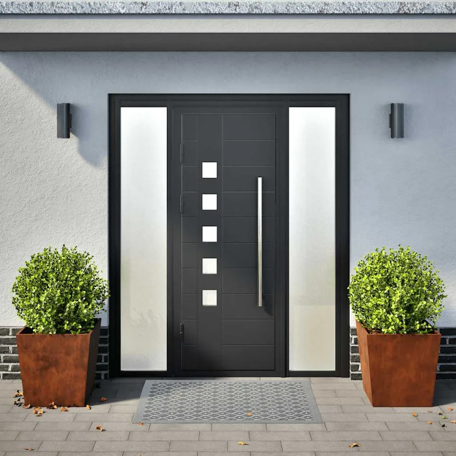 Jardinières 2 pcs 50x50x50 cm acier résistant aux intempéries - 3