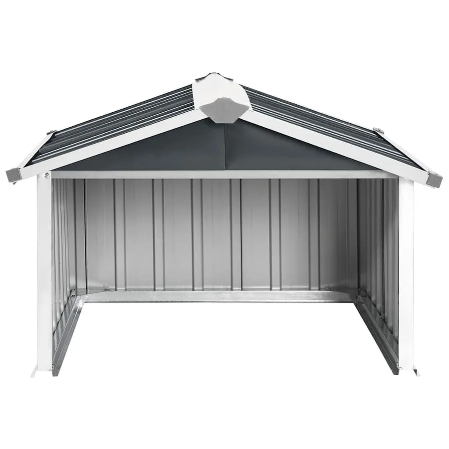 Abri pour robot de jardin 92x97x63cm Acier galvanisé Anthracite - 3