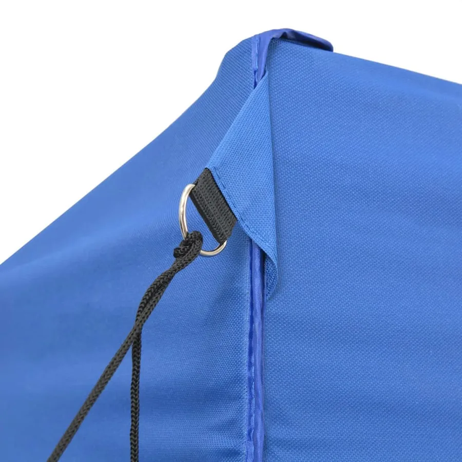 Tente pliable 3 x 4,5 m Bleu - 4