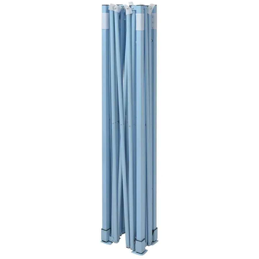 Tente pliable 3 x 4,5 m Bleu - 6