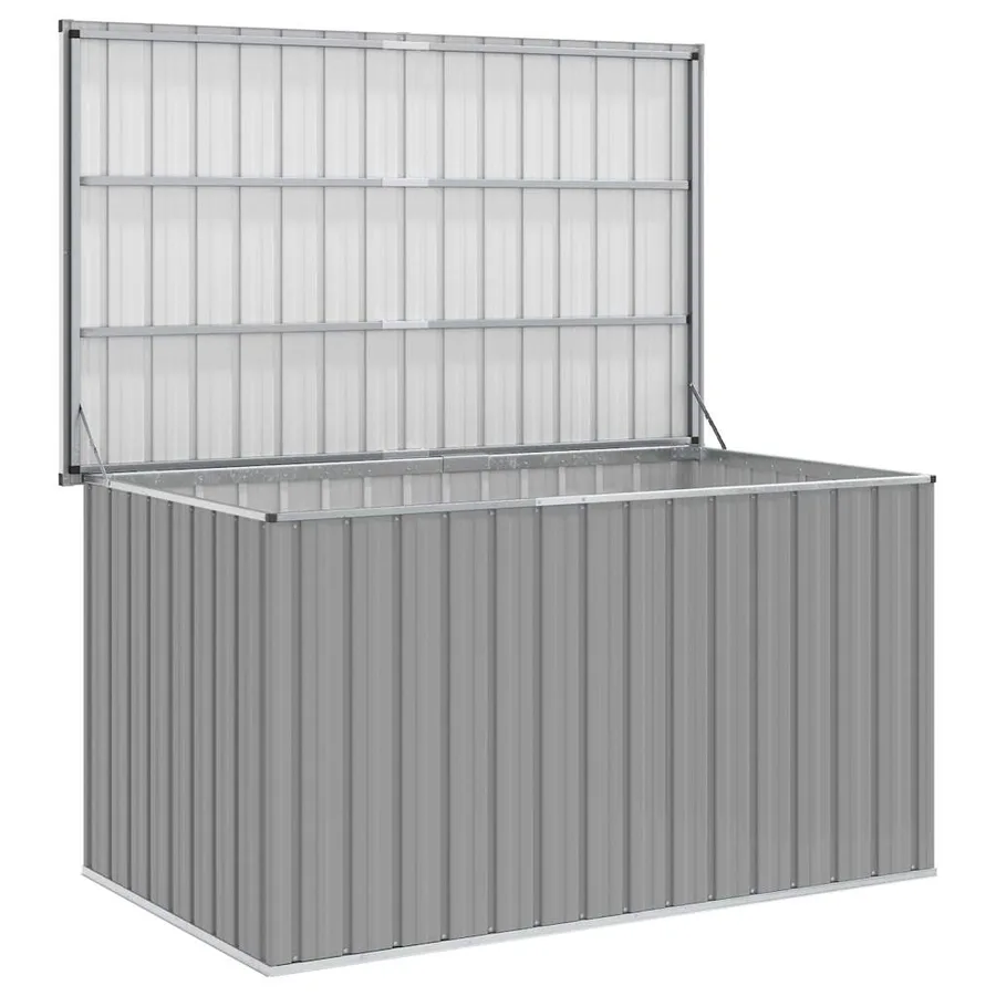 Garden Storage Box Grey 171x99x93 cm - 3