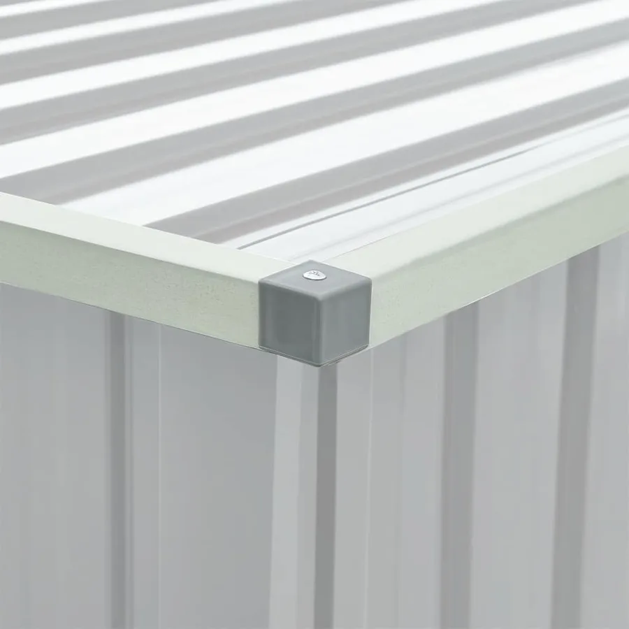 Boîte de rangement de jardin Gris 171x99x93 cm - 9