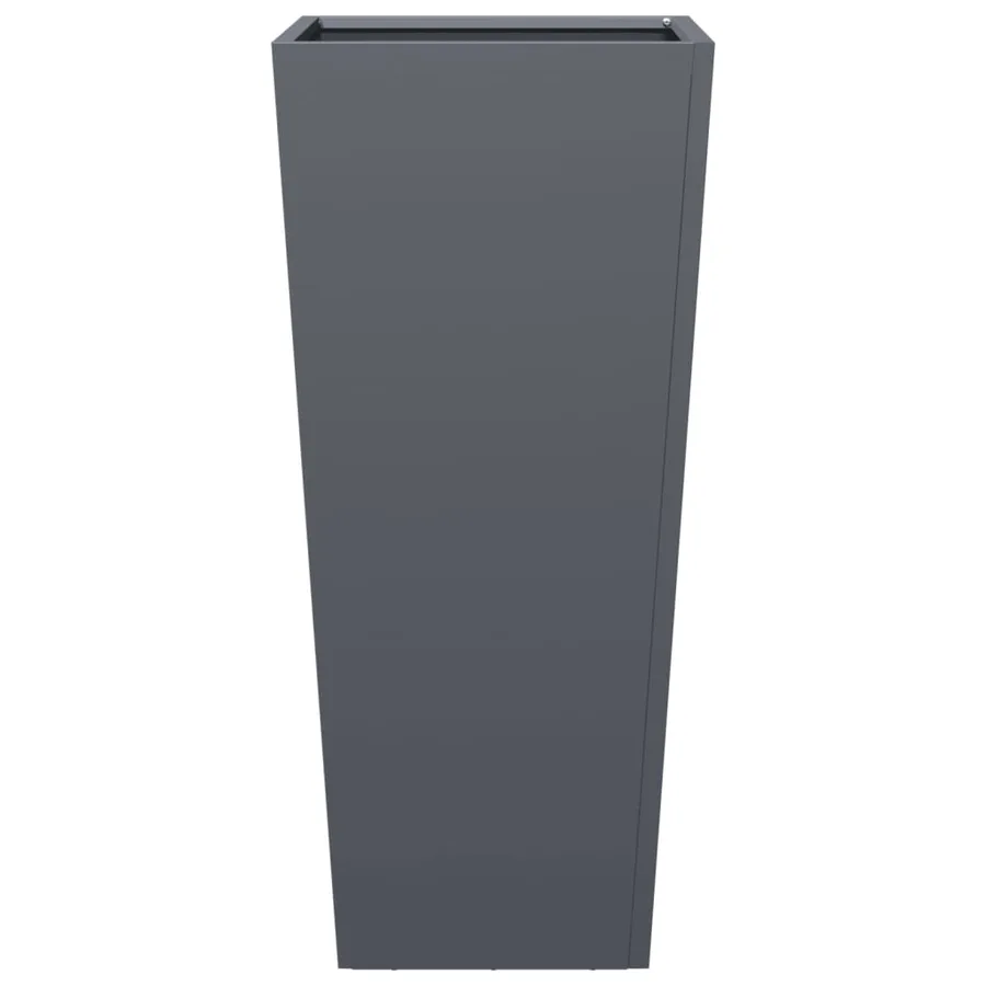 Jardinières 2 pcs anthracite 35x35x75 cm acier - 5