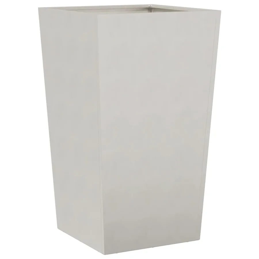 Jardinière 45x45x75 cm acier inoxydable - 2