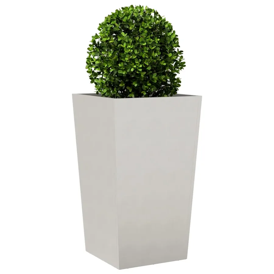 Jardinière 45x45x75 cm acier inoxydable - 3