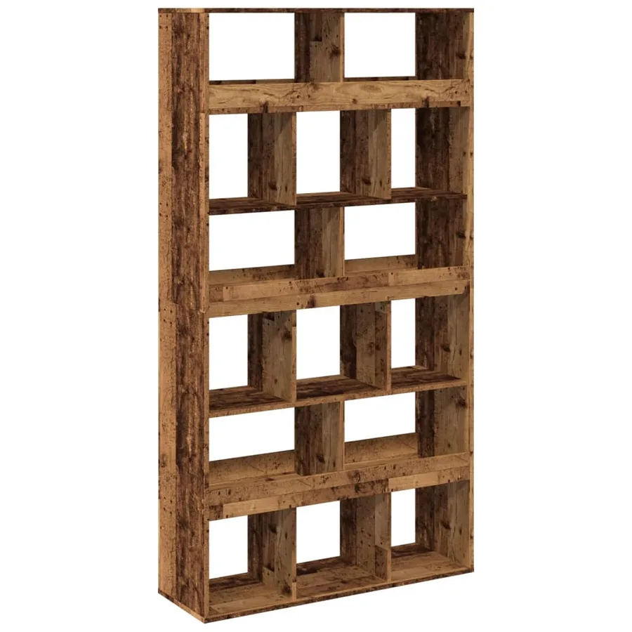Bibliothèque vieux bois 100x33x187,5 cm bois d'ingénierie - 2