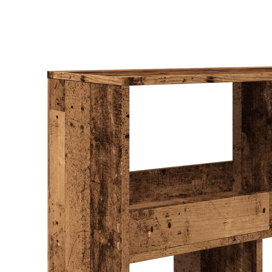 Bibliothèque vieux bois 100x33x187,5 cm bois d'ingénierie - 7