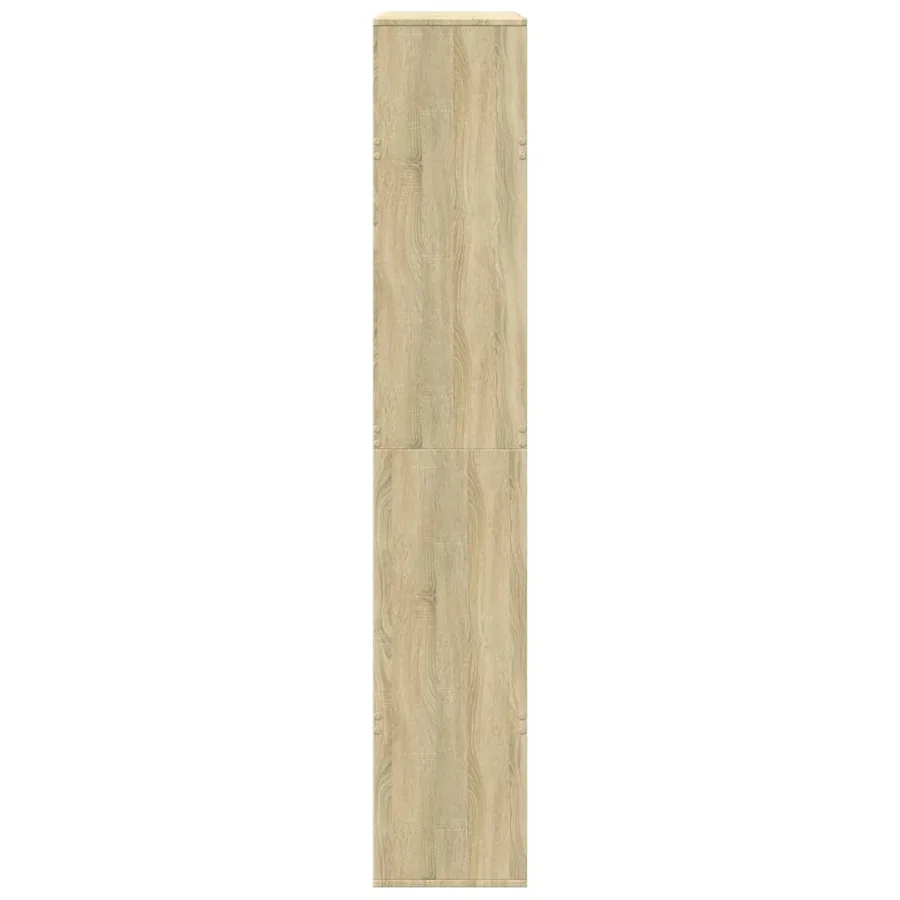 Bibliothèque chêne sonoma 100x33x187,5 cm bois d'ingénierie - 5