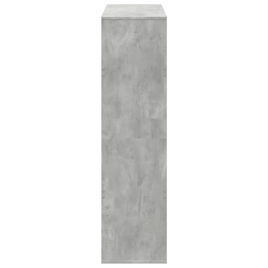 Cloison de séparation gris béton bois d'ingénierie - 5