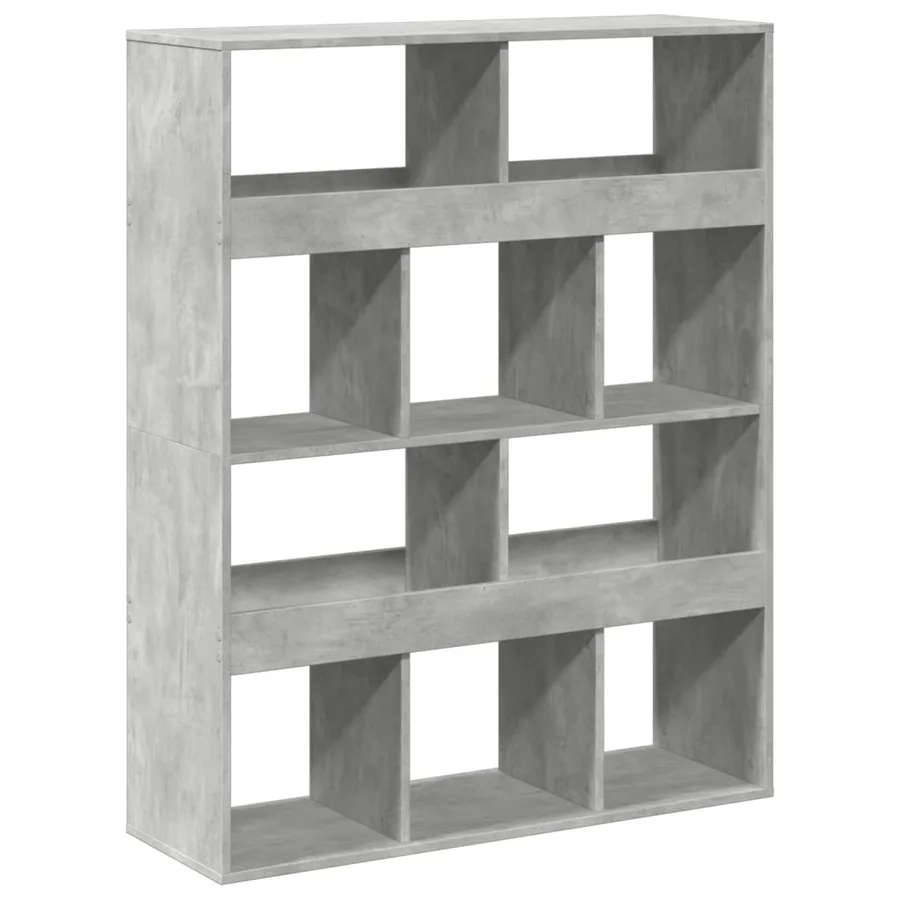 Cloison de séparation gris béton bois d'ingénierie - 6