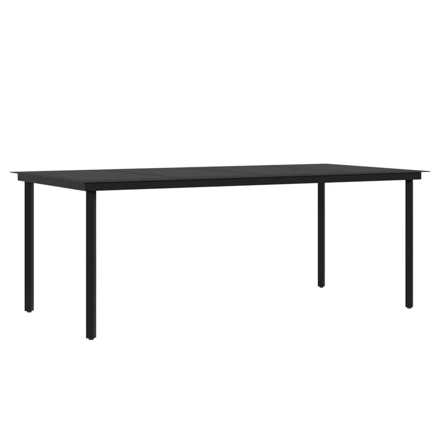 Ensemble à manger de jardin avec coussins 9 pcs marron - 5