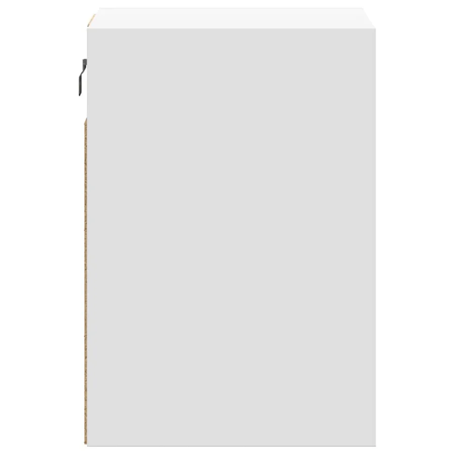 Meubles TV muraux avec lumières LED 2 pcs blanc 41x31x45 cm - 7