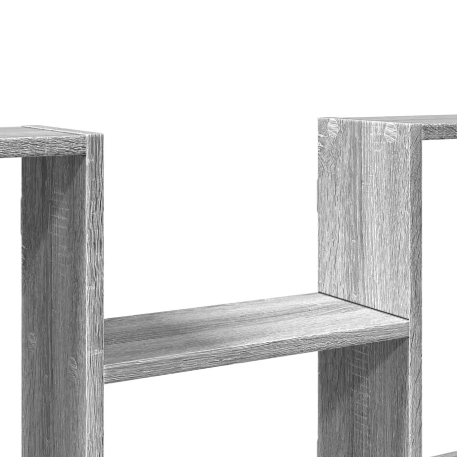 Étagère murale sonoma gris 99x15x60 cm bois ingénierie - 7