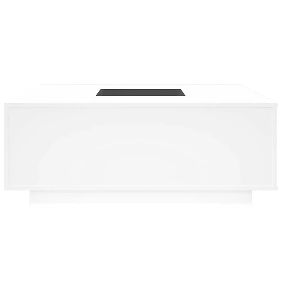 Table basse avec LED infini blanc 100x100x40 cm - 6