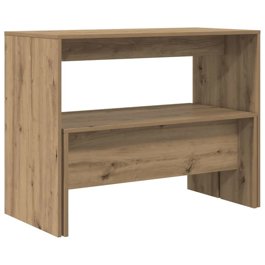 Ensemble table à manger et bancs 3 pcs bois d'ingénierie - 4