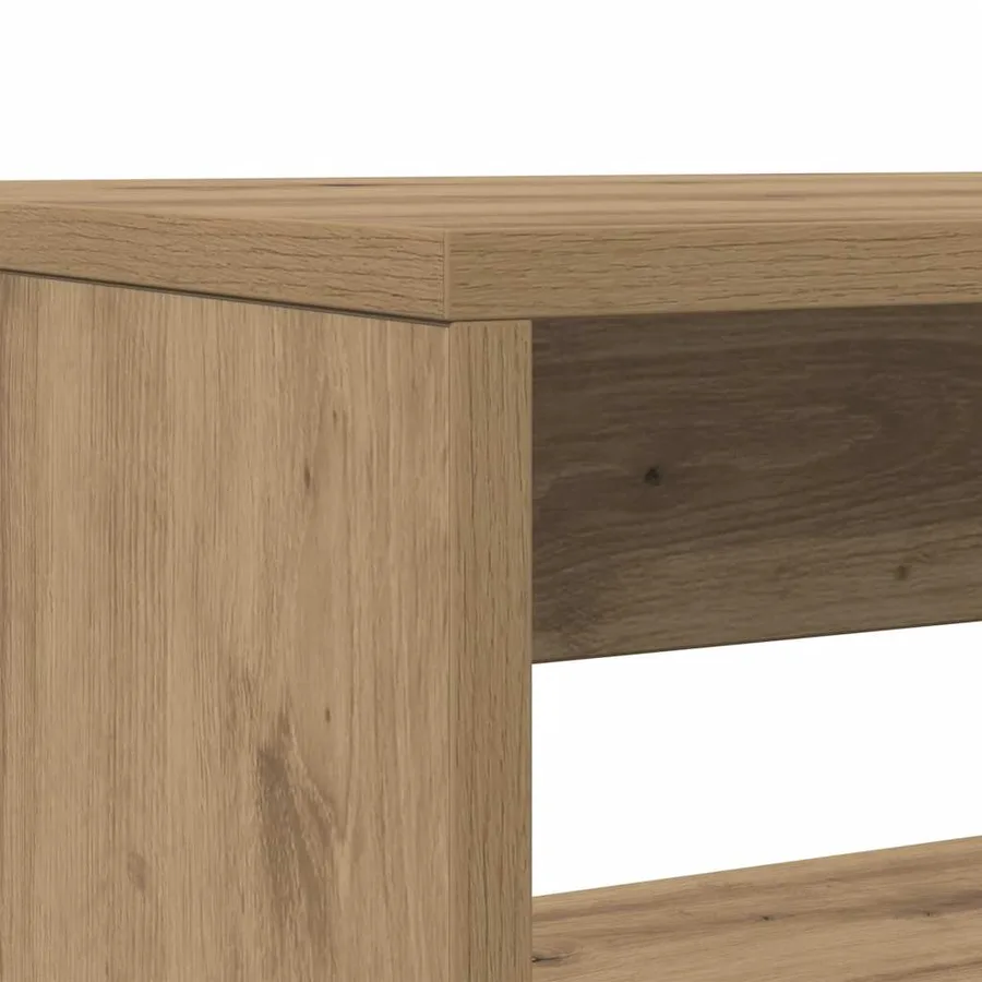 Ensemble table à manger et bancs 3 pcs bois d'ingénierie - 8