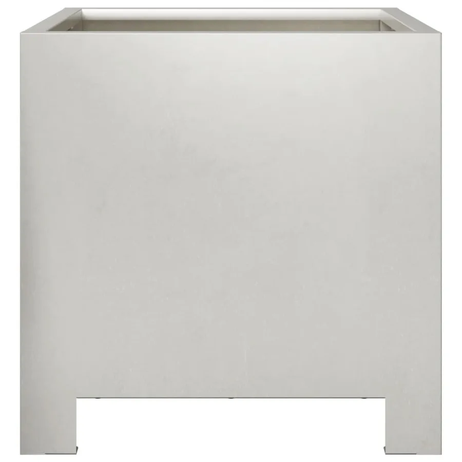 Jardinières 2 pcs 30x30x30 cm acier inoxydable - 6