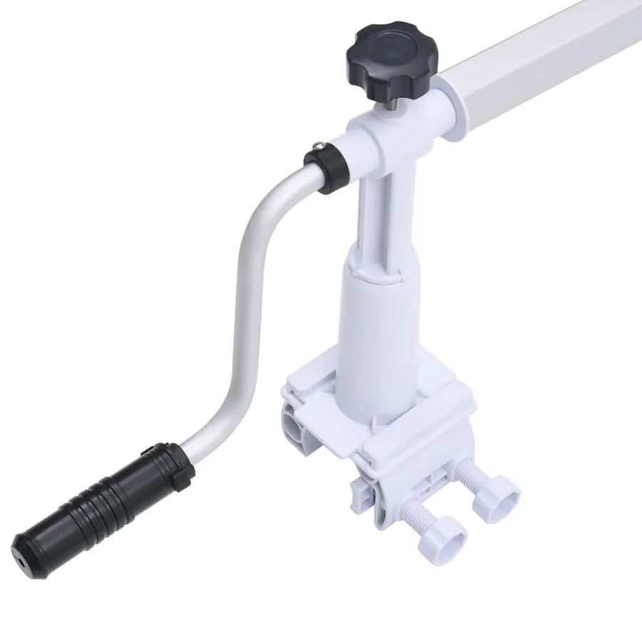 Pool Cover Roller with Plastic Base - 4