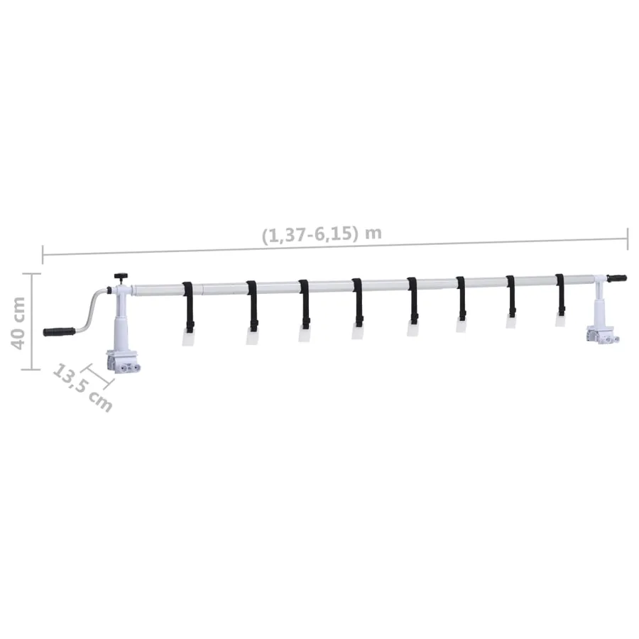Rouleau de couverture de piscine avec base en plastique - 7